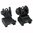 MIDWEST INDUSTRIES AR-15  FLIP-UP ADJUSTABLE MCTAR-SPLP REAR SIGHT BLACK