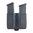 BLACKHAWK DOUBLE STACK DOUBLE MAG CASE, BLACK