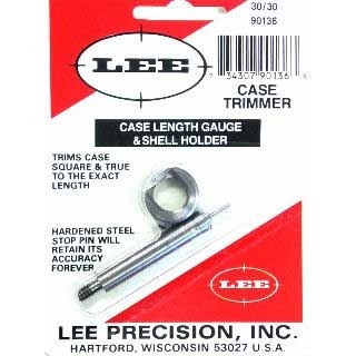 Messe mit dem CASE LENGTH GAUGE von LEE PRECISION die Länge deiner 30-30 Winchester Hülsen präzise 📏 und einfach! Ideal für Trimmer.