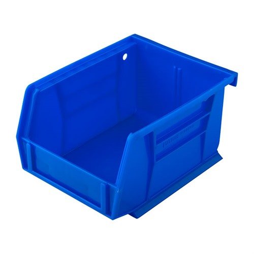 Entdecke die STACKABLE STORAGE BINS von Sinclair! Ideal für Geschosse und leicht zu handhaben. 🟦 Halte alles ordentlich und griffbereit!