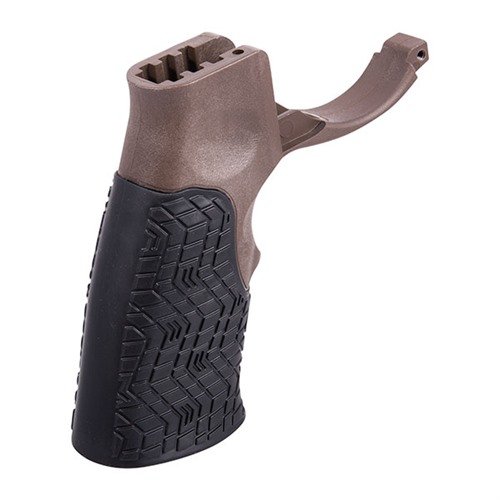 Verbessere deine Schießfähigkeiten mit dem AR-15 Pistol Grip von Daniel Defense. Ergonomisch, komfortabel und in Braun verfügbar! ✨