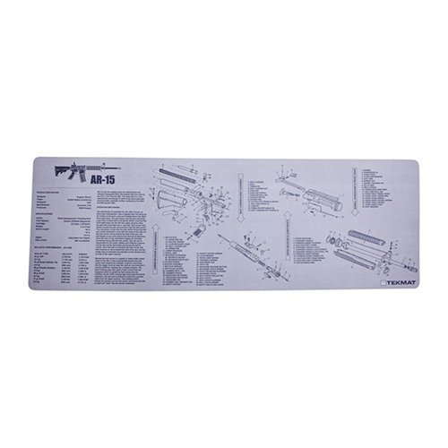 Schütze deine Waffe mit der LONG GUN MAT TEK MAT AR-15 in Grau. 🛠️ Ideal für Reinigung und Reparatur, einfach zu reinigen und rutschfest!