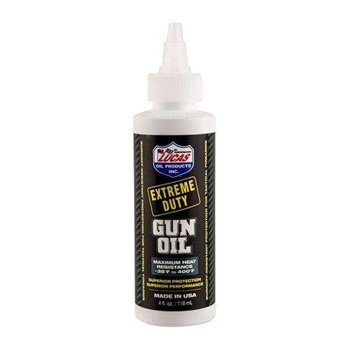 Entdecke das Lucas Extreme Duty Gun Oil 🛠️ – perfekt für deine hochvolumigen Waffen. Überlegene Schmierung und Rostschutz für alle Bedingungen!