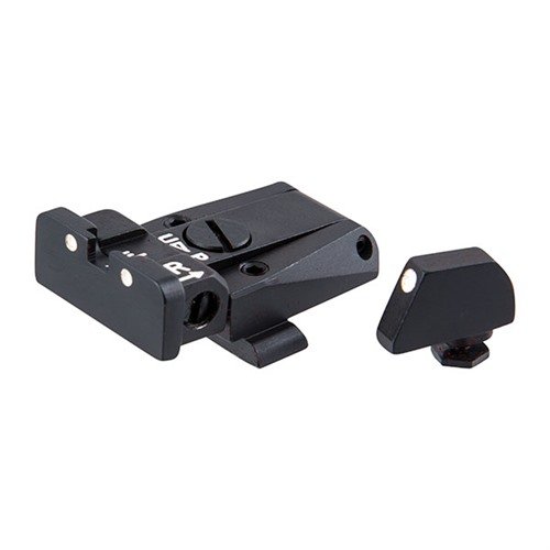 Verbessere deine Glock® mit dem L.P.A. Adjustable Sight Set! 🔧 Hochwertige CNC-Bearbeitung und mikrometrische Einstellungen für präzises Zielen.