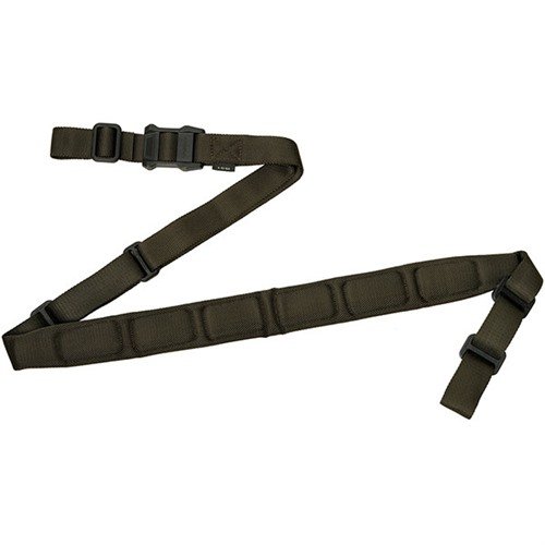 Entdecke den MS1 gepolsterten Sling von Magpul in Ranger Green. 🏞️ Erlebe Komfort und Haltbarkeit beim Tragen schwerer Waffen!