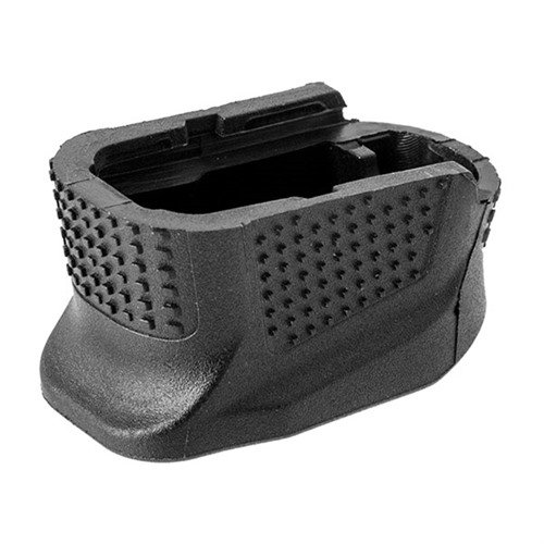 Erhöhe die Kapazität deiner Glock® 42 mit der +2 Enhanced Magazine Plate von STRIKE INDUSTRIES. 🚀 Bessere Kontrolle und Genauigkeit beim Schießen!