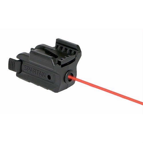 Entdecke den SPARTAN RAIL MOUNTED LASER von LaserMax! 🔴 Präzise, vielseitig und einfach zu montieren – der perfekte Begleiter für deine Handfeuerwaffe.
