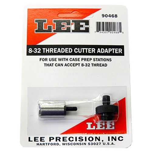 Entdecke den LARGE THREADED CUTTER ADAPTER von LEE PRECISION! Ideal für motorisierte Fallvorbereitung. 🛠️ Perfekt für deine Projekte!