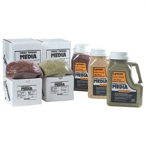 Reinige deine Hülsen effektiv mit dem Lyman 2 lbs Turbo Case Cleaning Media! 🌽 Nach wenigen Stunden sind sie sauber und bereit zum Wiederladen.