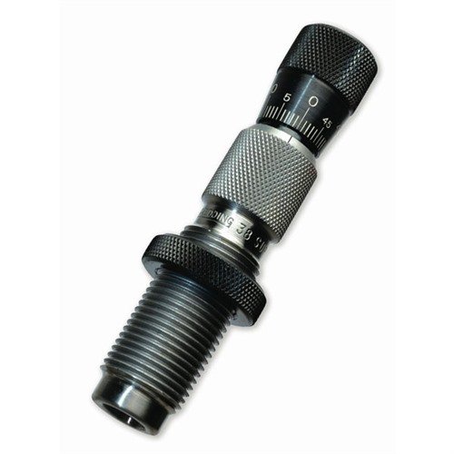 Entdecke die MICRO-ADJUSTABLE TAPER CRIMP DIES von REDDING! 🔧 Perfekt für präzises Crimpen ohne ständiges Umstellen. Ideal für hochvolumige Wiederlader!