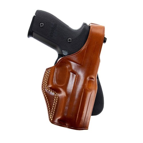 Entdecke das PLE Paddle Holster von Galco! 🏆 Hochwertiges Leder, einfach zu verwenden und perfekt für dein 1911 Modell.