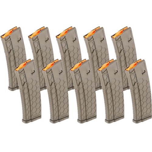 Entdecke das Hexmag AR-15 15-RD Magazin in O.D. Green! 💚 Ideal für Colorado & New Jersey, mit überlegener Grip und einfachem Design.