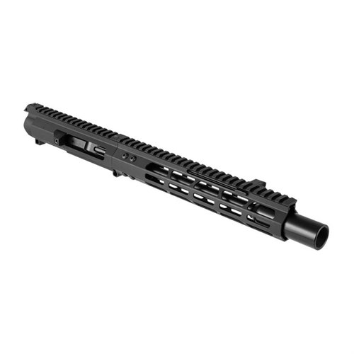 Entdecke den Foxtrot Mike 9mm Upper Receiver 🔥! Vollständig montiert, kompatibel mit Glock-Magazinen und bereit für dein AR-15. Robust und zuverlässig!
