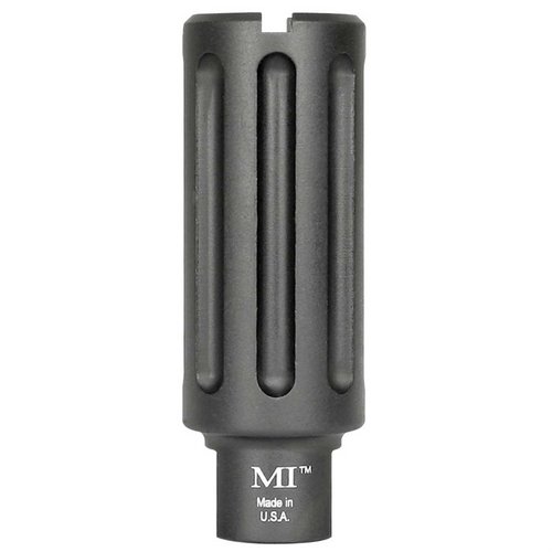 Entdecke den AR-15 Blast Can Compensator von Midwest Industries! 🔥 Reduziere Mündungsblitze und verbessere dein Schießerlebnis. Ideal für Multi-Caliber!