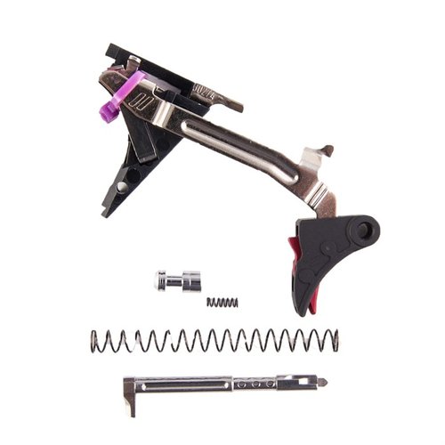 Verbessere dein Glock® Gen 4 mit dem PRO ULTIMATE TRIGGER KIT von ZEV! 🚀 Einfach zu installieren und für Wettkämpfe optimiert.