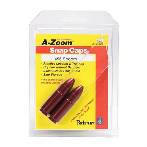 Entdecke die A-Zoom Snap Caps Blue für 458 SOCOM! 🔵 Ideal für Training und Funktionstests – langlebig und präzise gefertigt für maximale Sicherheit.