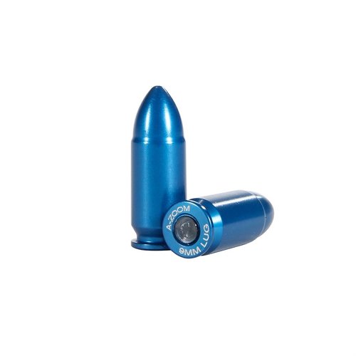 Entdecke die A-Zoom Snap Caps Blue 10PK für sicheres Training und Funktionstests. ✨ Langlebig, CNC-gefräst und ideal für 9mm Luger!
