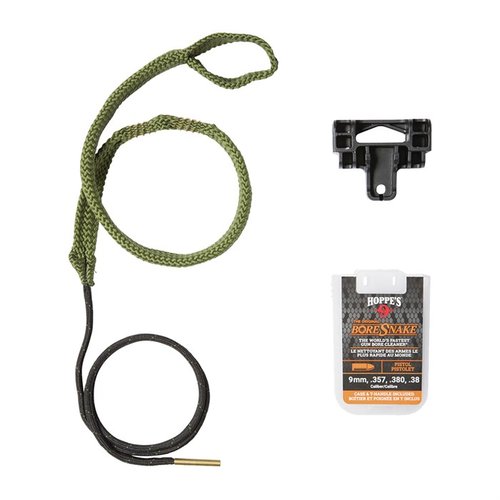 Reinige deinen Pistol Lauf schnell und einfach mit dem Pistol Bore Snake von HOPPES! 🧼 Effizient für .38 und .357 Kaliber. Wiederverwendbar und praktisch!