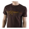 Entdecke das Brownells Retro Carbine T-Shirt in Braun! 😍 Bequem, stylisch und aus 100% Baumwolle – ein Must-Have für jeden Tag!