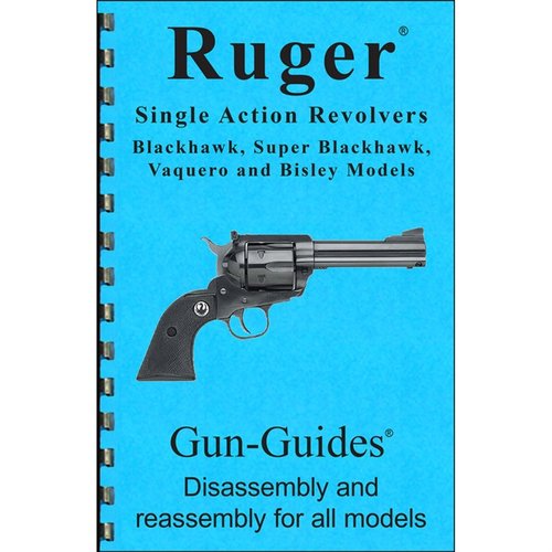 Entdecke den Ruger Single Action Revolver Assembly and Disassembly Guide 📚! Perfekt für Amateure, mit Tipps und detaillierten Anleitungen für deine Waffe.