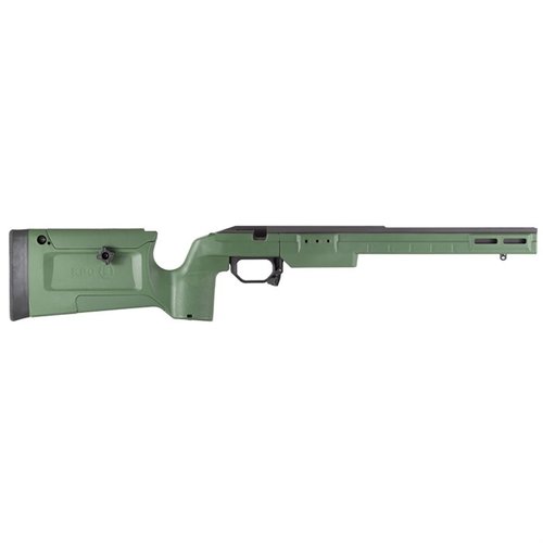 Entdecke das Kinetic Research Group Remington 700 Bravo Chassis in Sako Green 🌿. Ideal für individuelle Anpassungen und hohe Stabilität!