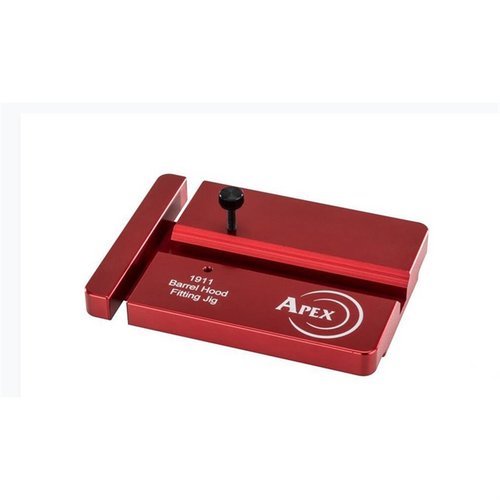 Optimier deine 1911-Pistole mit dem Barrel Fitting Jig von Apex Tactical! 🔧 Präzise Passform für alle 1911-Läufe, sogar Bull-Läufe.