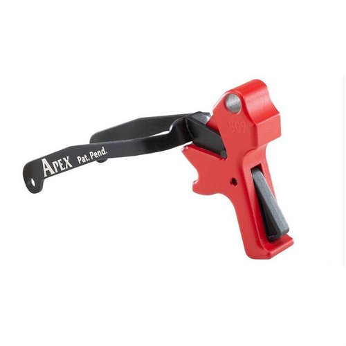 Verbessere deinen FN 509 mit dem Apex Action Enhancement Trigger Kit! 🔥 Leichter Abzug, einfacher Einbau und mehr Kontrolle. Erhältlich in Rot.