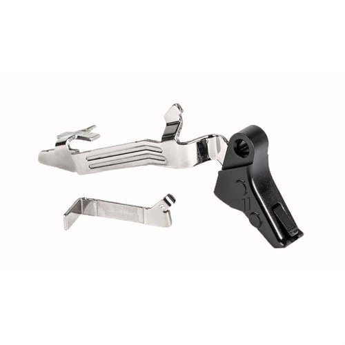 Verbessere deinen Glock® Gen 5 Abzug mit dem ZEV Technologies Pro Flat Face Trigger Upgrade Kit. 🔥 Erlebe Präzision und Langlebigkeit!