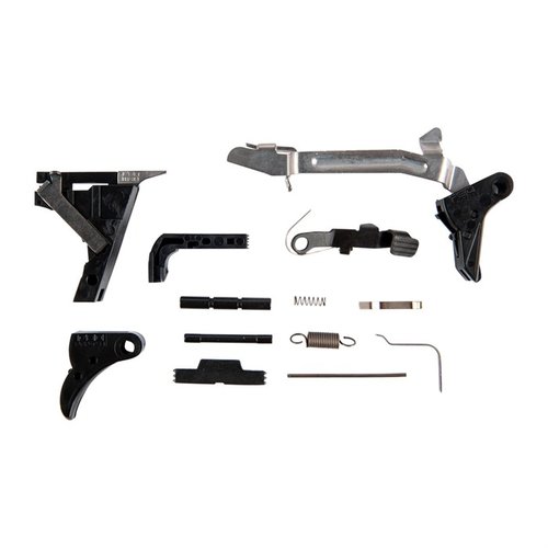 Baue deine eigene Glock mit dem FRAME PARTS KIT für Gen 3 9mm! 🔧 Alle Teile für dein Projekt in einem Kit. Hol dir jetzt die Qualität von Polymer80!