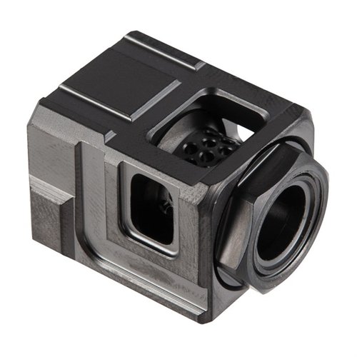 Entdecke den CUBE COMPENSATOR für deine Glock! 🔥 Kein Schrauben nötig, einfach montieren und loslegen. Perfekt für G17, G19 und mehr!