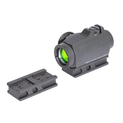 Entdecke den Badger Ordnance Condition One Micro Sight Adapter für Aimpoint T-1/T-2! 🔭 Robuste Aluminiumkonstruktion für optimale Montage.