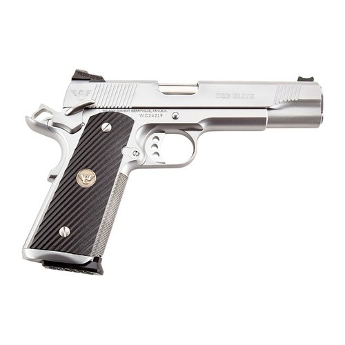 Erlebe die Wilson Combat 1911 CQB Elite 🥇 – eine maßgeschneiderte 9mm-Pistole mit erstklassigen Funktionen für taktische Profis. Jetzt entdecken!