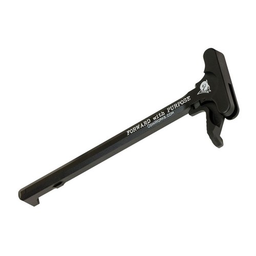 Erlebe den XCH AR-15 Charging Handle von ODIN Works! 🔧 Beidhändig, verlängert und in Schwarz – für einfache Bedienung in jeder Situation.