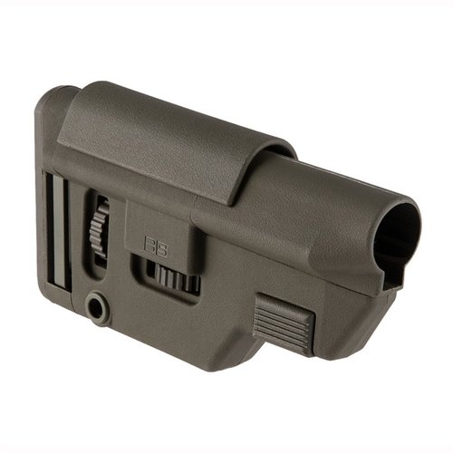 Entdecke den B5 Systems Collapsible Precision Stock in Olivgrün 🌿 – ideal für Präzisionsschießen und einfach zu transportieren. Perfekt anpassbar!