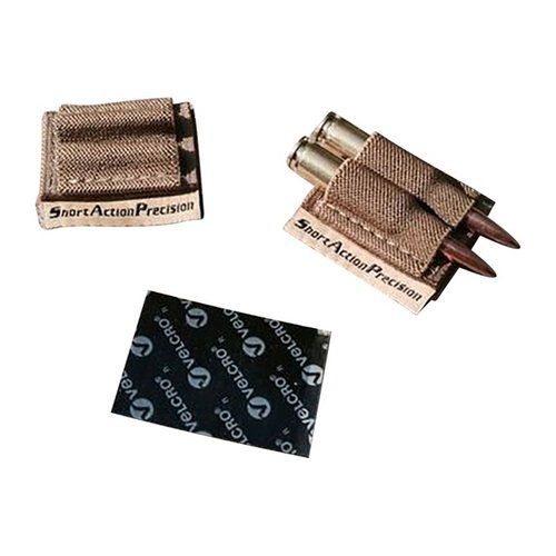 Halte zwei zusätzliche Patronen mit dem SAP Two Round Holder 🛡️ für .308 bereit. Ideal für dein Gewehr, einfach anzubringen und sicher!