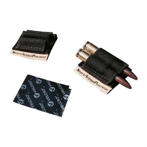 Halte zwei zusätzliche Patronen sicher mit dem SAP Two Round Holder. 🖤 Ideal für .308, .223 und Magnum Hülsen. Perfekte Lösung für dein Gewehr!