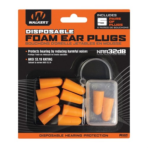 Verliere nie wieder deine Ohrstöpsel! Die Walkers Game Ear Foam Ear Plugs bieten 32 dB Geräuschreduzierung 🎯 und bleiben immer verbunden.