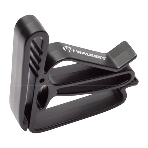 Halte deine Gehörschutzstöpsel sicher mit dem Walkers Earmuff Belt Clip! 🎯 Ideal für Schießstand-Zubehör. Nie wieder suchen!