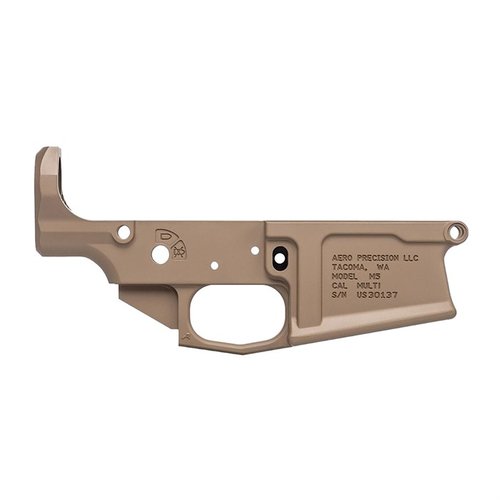 Baue dein individuelles AR mit dem Aero Precision M5 Lower Receiver! 🛠️ Hochwertig gefräst aus 7075-T6 Aluminium in FDE.