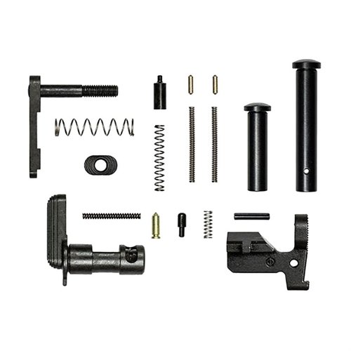 Baue deinen M5 .308 AR Lower Receiver mit dem Aero Precision Lower Parts Kit 🛠️. Enthält alle Teile, nur ohne FCG oder Pistolengriff!