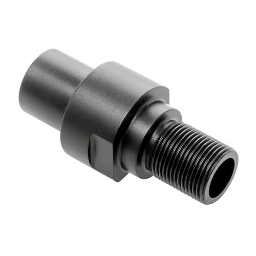 Entdecke den CMMG AR-15 PS90 Thread Adapter! 🔧 Er verwandelt M12X1.0LH-Gewinde in 1/2-28 für mehr Kompatibilität. Hol dir jetzt die Lösung!
