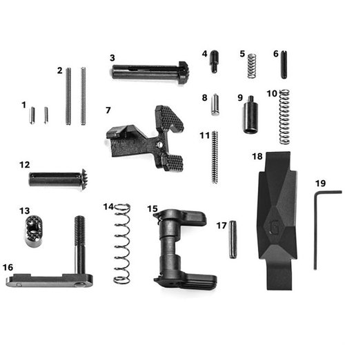 Baue dein AR-15 mit dem Geissele Ultra Duty Lower Parts Kit 🛠️! Hochwertige Komponenten für maximale Leistung und Langlebigkeit.