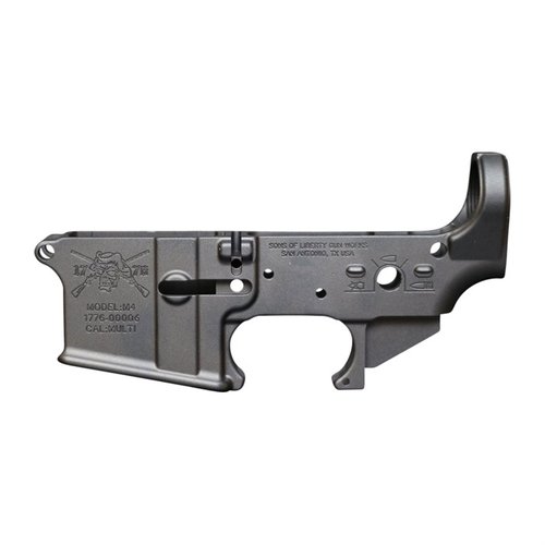 Entdecke den AR-15 Stripped Lower Receiver von Sons of Liberty Gun Works. 💪 Perfekte Passform und militärische Qualität für dein nächstes Projekt!