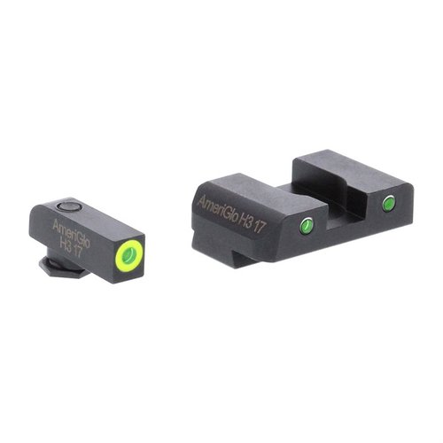 Verbessere dein Schießen mit den PRO GLO NIGHT SIGHTS für Glock®! 🌟 Tritium-Technologie sorgt für klare Sicht bei Tag und Nacht.