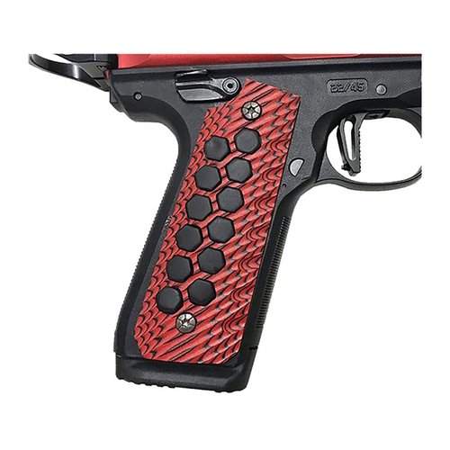 Verbessere deinen Ruger® MKIV™ 22/45™ mit den TANDEMKROSS HIVEBRID G10 Griffen für ultimativen Komfort und Kontrolle! 🔥 Hol dir jetzt den besten Grip!