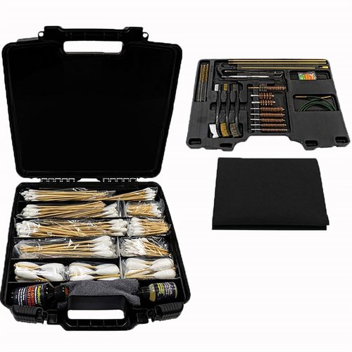 Hol dir das PROFESSIONAL GUN CLEANING MASTER KIT 🛠️ von RAMRODZ INC. für eine gründliche und sichere Reinigung deiner Waffen und Teile!