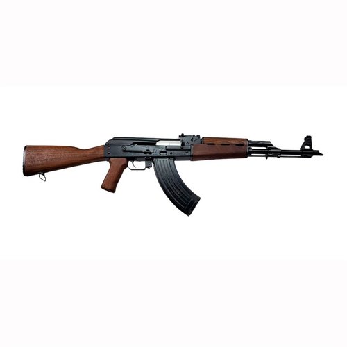 Die ZPAPM70 AK-47 in 7.62x39 überzeugt mit amerikanischem Walnussholz, einem stabilen 1,5mm Receiver und einem verchromten Lauf für maximale Leistung.