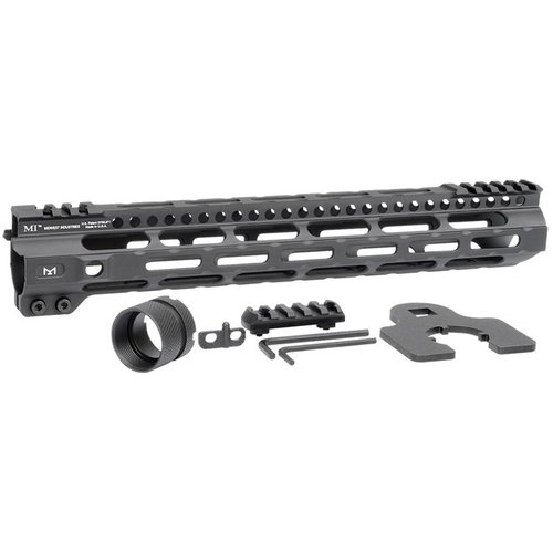 Entdecke die leichten AR-15 M-LOK Handguards von Midwest Industries! 🛠️ Robust, einfach zu installieren und in verschiedenen Längen erhältlich.