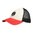 MAGPUL STONE/BLACK/RED TRUCKER HAT