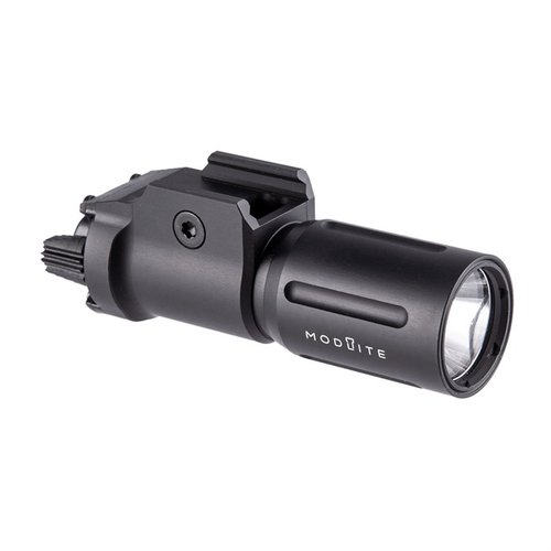 Entdecke die PL350 WEAPONLIGHT von Modlite! 🔦 Mit 1350 Lumen, modularer Kompatibilität und einer wiederaufladbaren Batterie für beste Leistung.